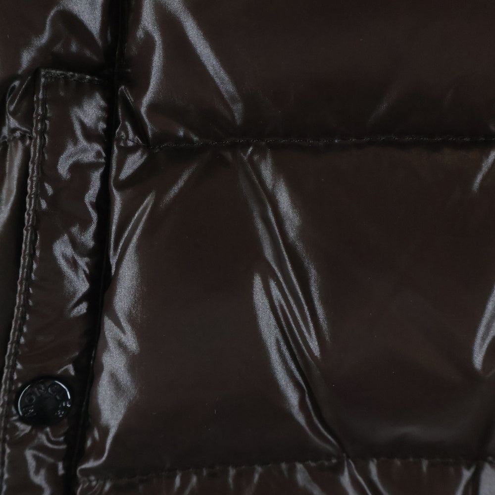 MONCLER(モンクレール) TARN GILET ターンジレ ファーフーデッドダウンベスト ブラウン 122-093-48302-25