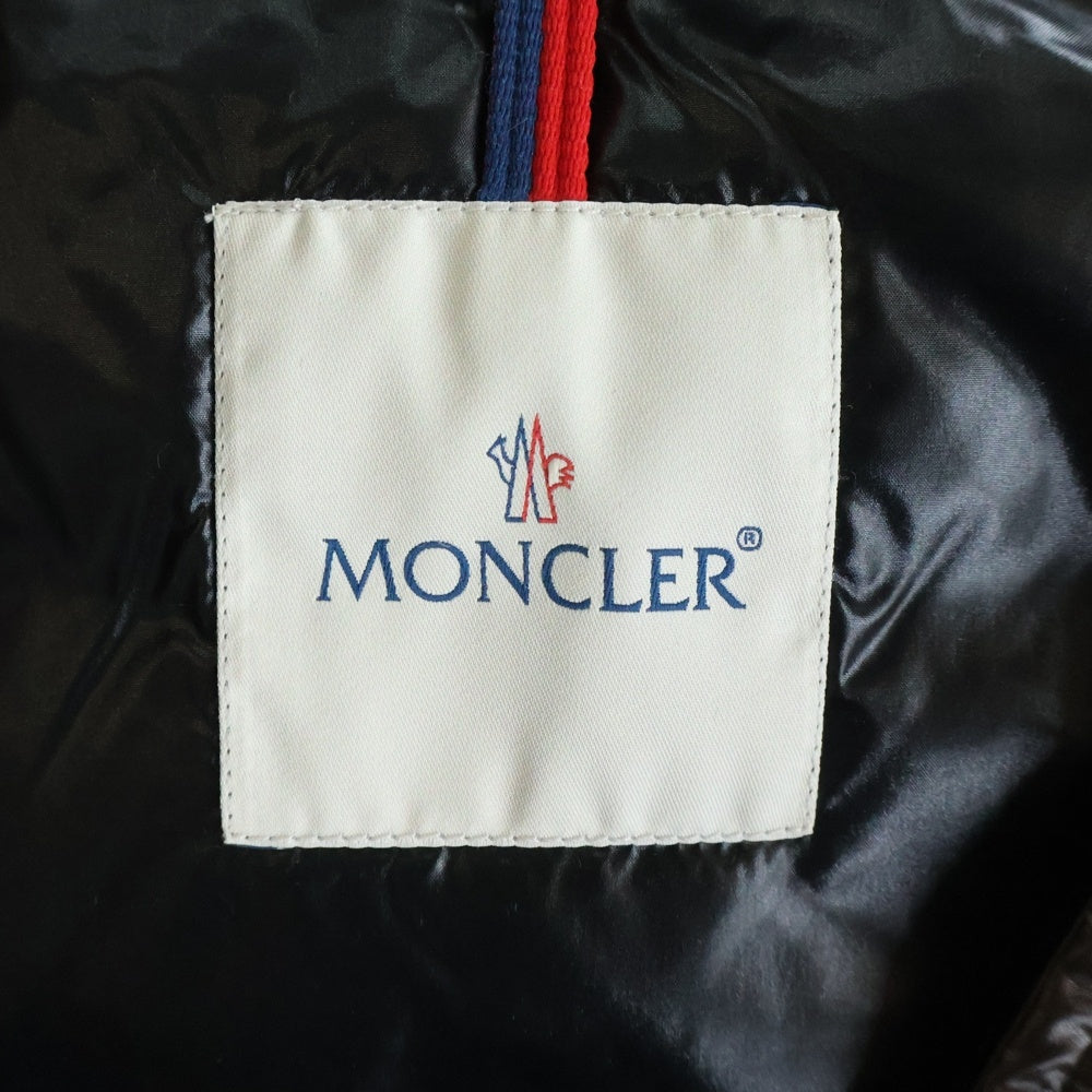 MONCLER(モンクレール) TARN GILET ターンジレ ファーフーデッドダウンベスト ブラウン 122-093-48302-25