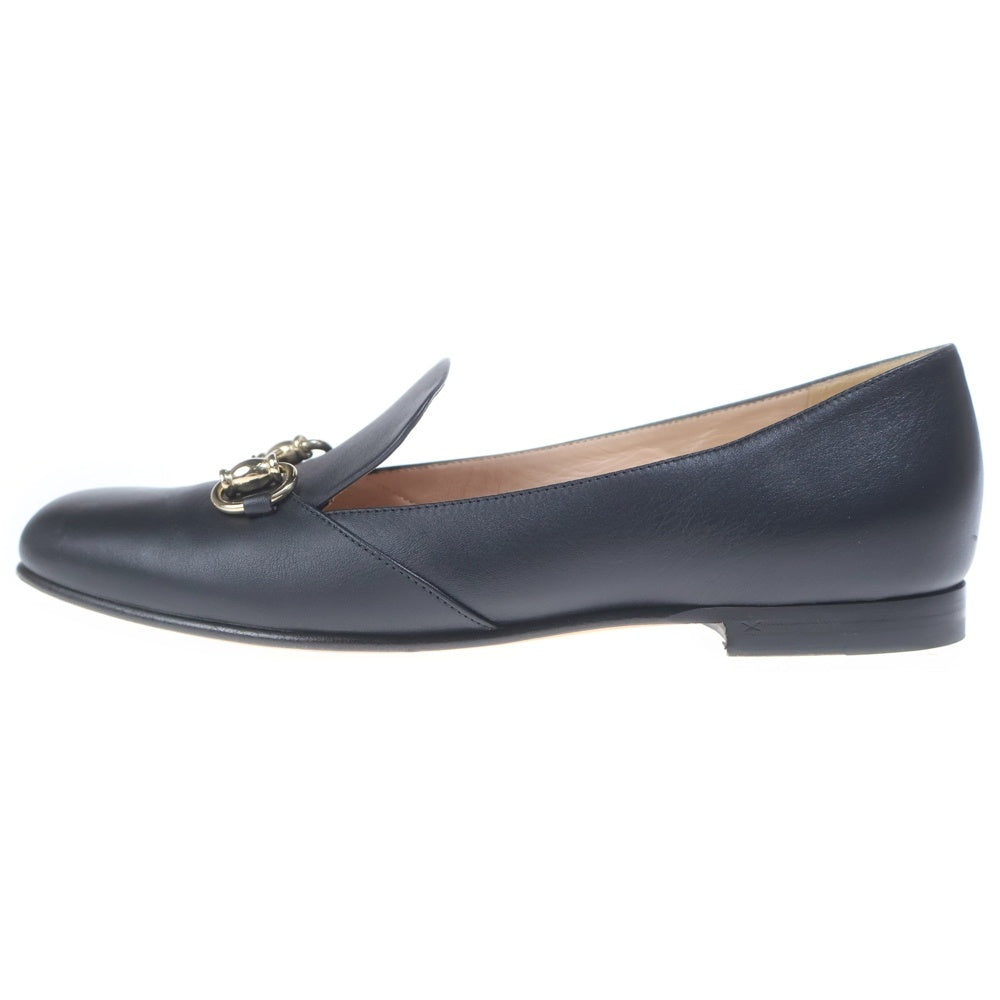 GUCCI(グッチ) ホースビット レザーパンプス レディース ブラック 466792