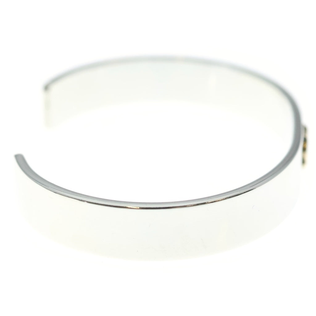 鷲見太郎(ワシミタロウ) Plain Bangle 10mm Arabesque K18 Eagle Metal イーグルメタル付き プレーンバングル ブレスレット シルバー/ゴールド