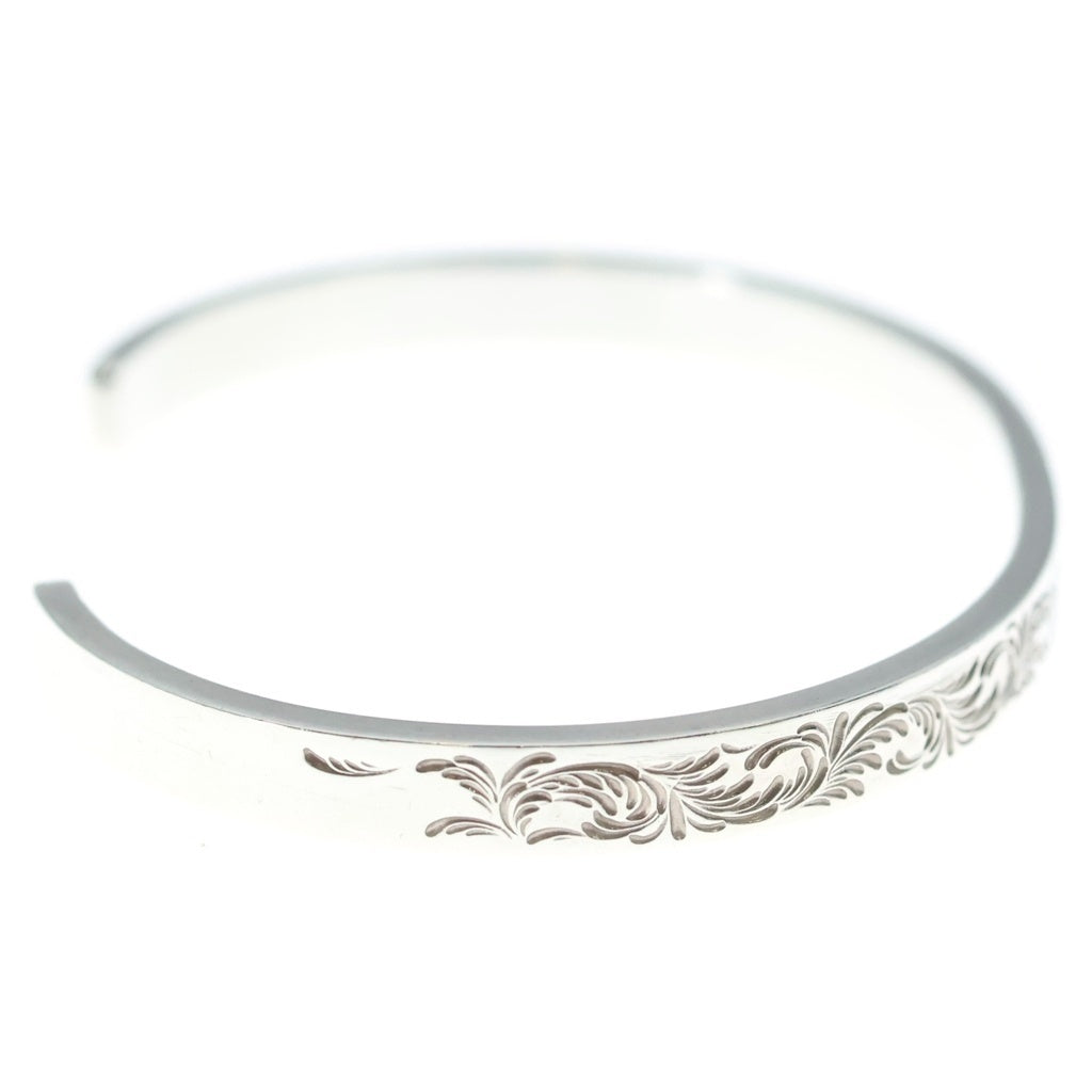鷲見太郎(ワシミタロウ) Arabesque Design 5mm Bangle アラベスクデザイン バングル ブレスレット シルバー