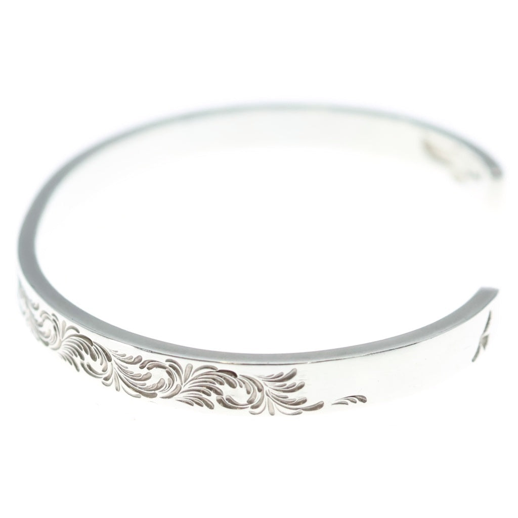 鷲見太郎(ワシミタロウ) Arabesque Design 5mm Bangle アラベスクデザイン バングル ブレスレット シルバー