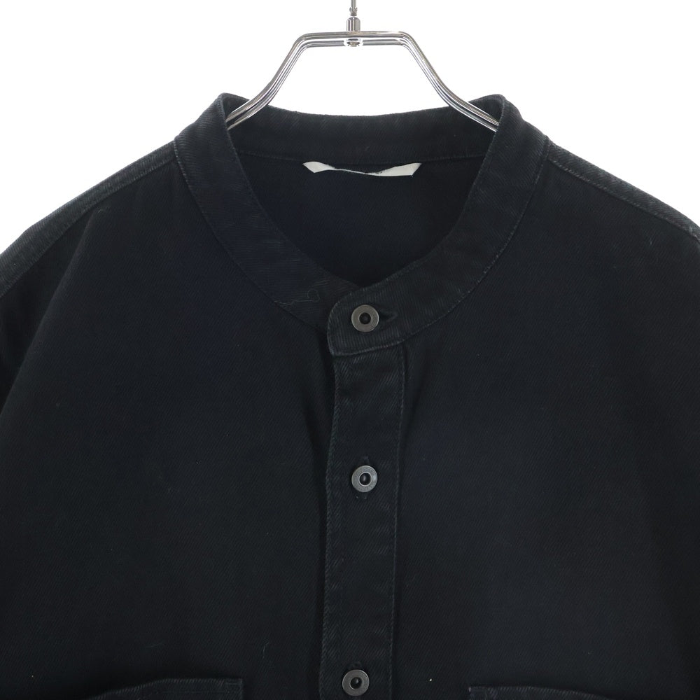 VALENTINO(ヴァレンティノ) VLTN STAR ヴァレンティノスター プリントデザイン デニムシャツジャケット ブラック TV3DB00G608