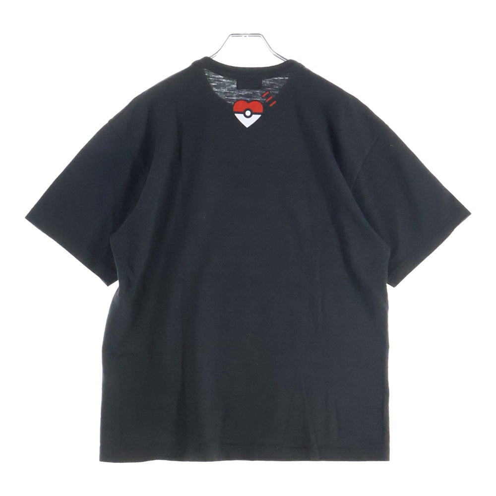 HUMAN MADE(ヒューマンメイド) 25AW ×POKEMON MADE GRAPHIC T-SHIRT ポケモン フロントプリント グラフィック クルーネック 半袖Tシャツ カットソー ブラック