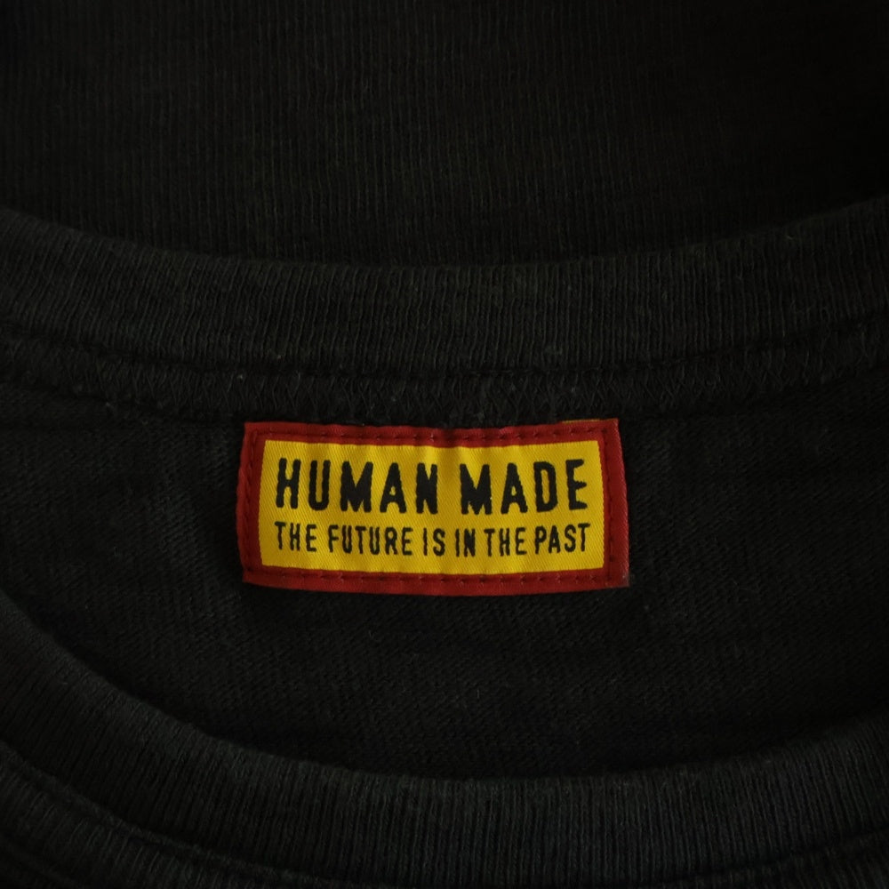 HUMAN MADE(ヒューマンメイド) 25AW ×POKEMON MADE GRAPHIC T-SHIRT ポケモン フロントプリント グラフィック クルーネック 半袖Tシャツ カットソー ブラック