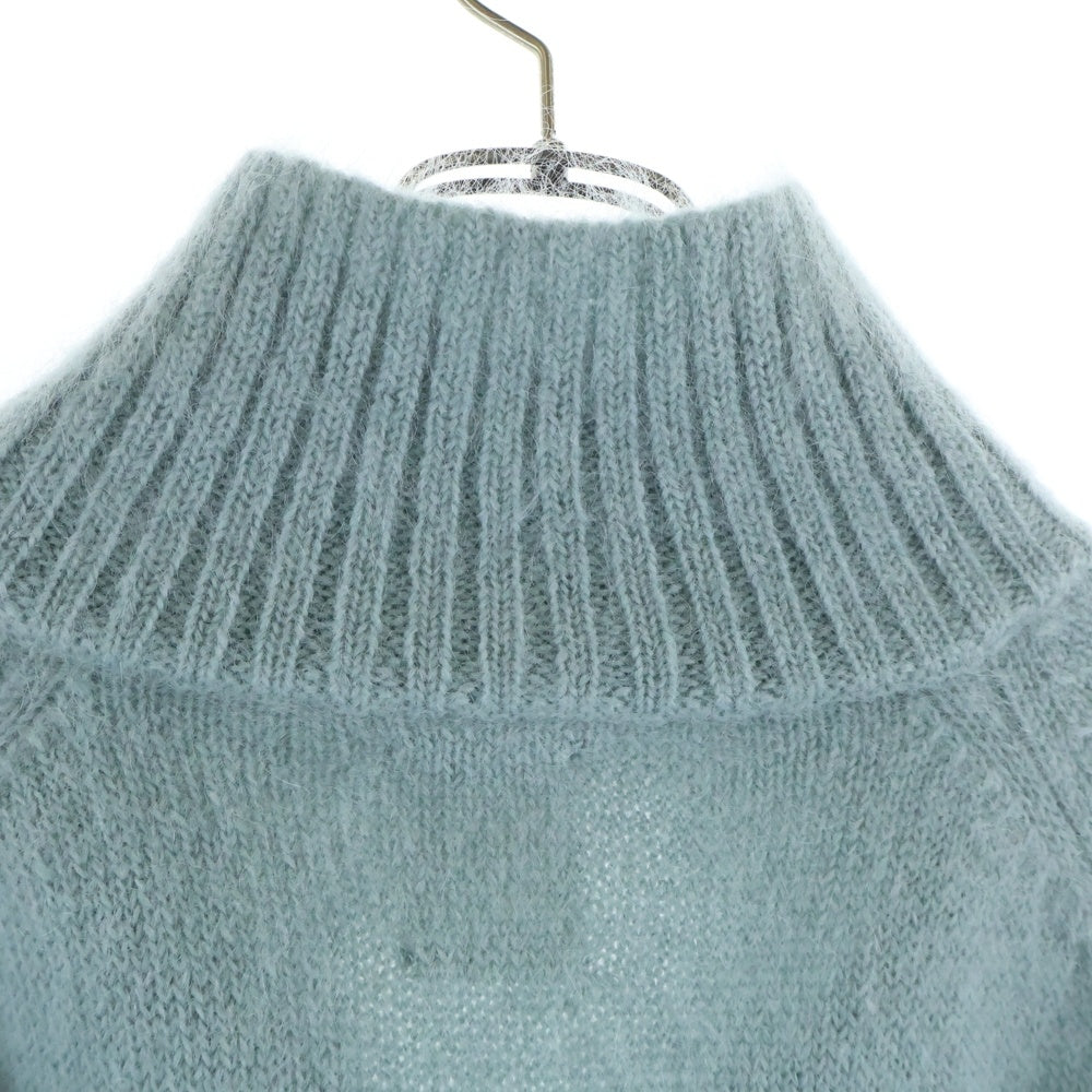 SUBLATIONS(サブレーションズ) MOHAIR DOUBLE HIGH NECK P/O KNIT モヘア ダブル ハイネック プルオーバー ニット セーター ブルー S121227