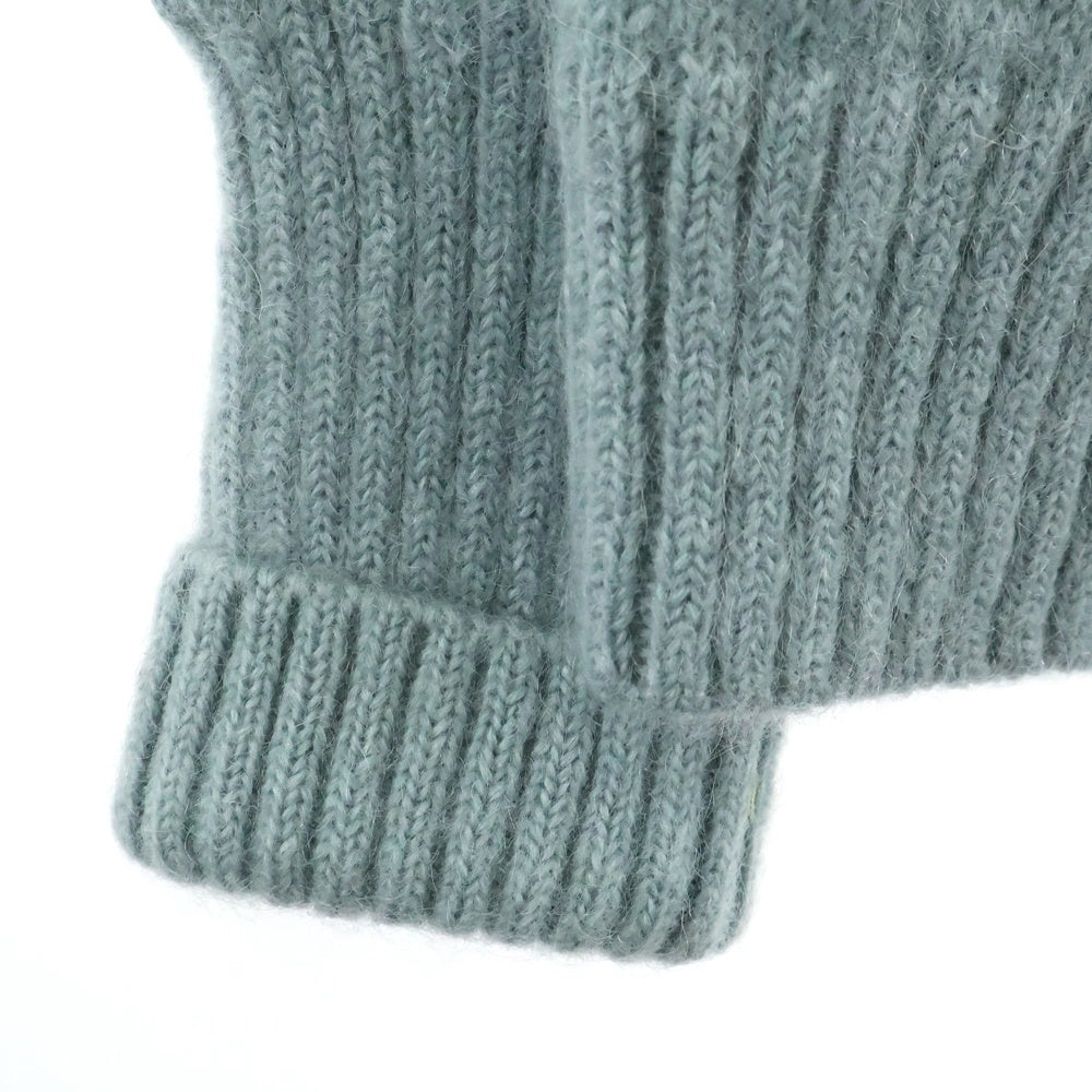 SUBLATIONS(サブレーションズ) MOHAIR DOUBLE HIGH NECK P/O KNIT モヘア ダブル ハイネック プルオーバー ニット セーター ブルー S121227