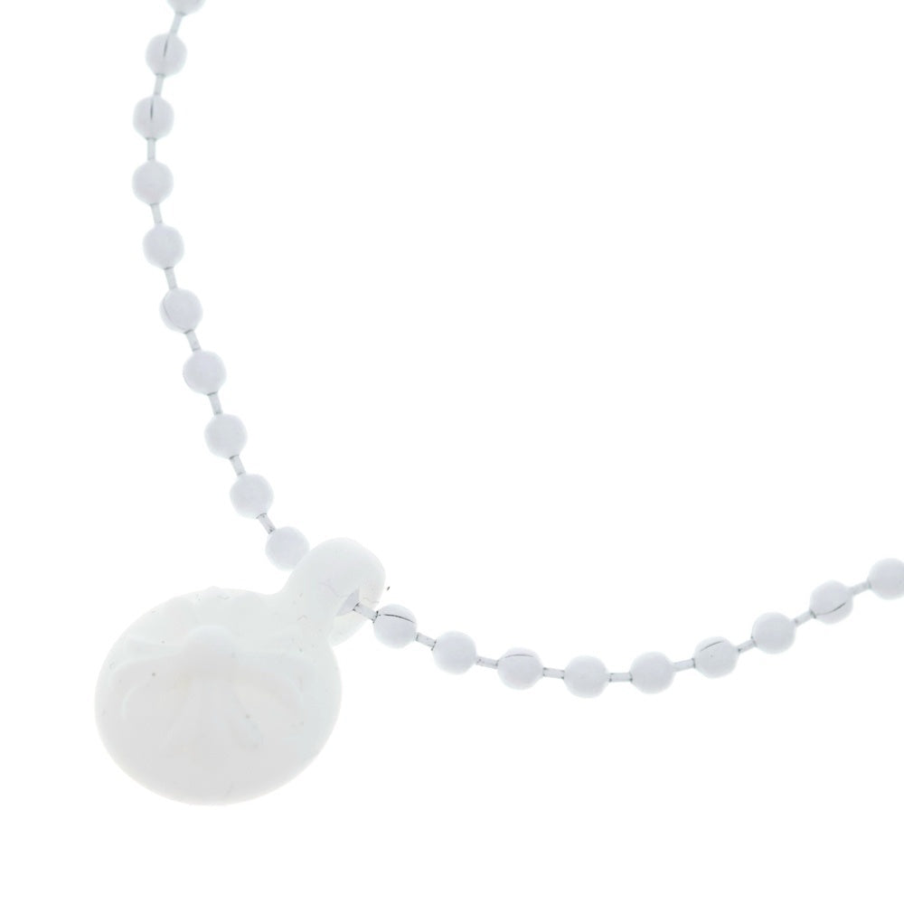CHROME HEARTS(クロムハーツ) RUBBER CH CRS BALL ラバークロスボール シリコンネックレス ホワイト