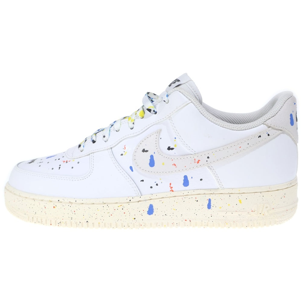 NIKE(ナイキ) AIR FORCE 1 LOW PAINT SPLATTER エアフォース 1 ペイント スプラッター ローカットスニーカー ホワイト US11.5/29.5cm CZ0339-100