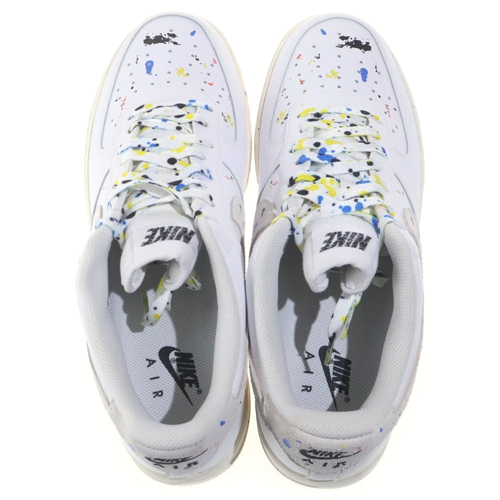 NIKE(ナイキ) AIR FORCE 1 LOW PAINT SPLATTER エアフォース 1 ペイント スプラッター ローカットスニーカー ホワイト US11.5/29.5cm CZ0339-100