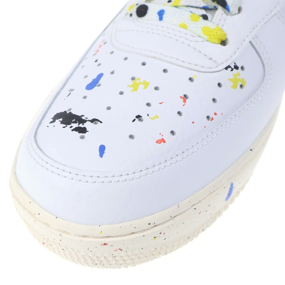 NIKE(ナイキ) AIR FORCE 1 LOW PAINT SPLATTER エアフォース 1 ペイント スプラッター ローカットスニーカー ホワイト US11.5/29.5cm CZ0339-100