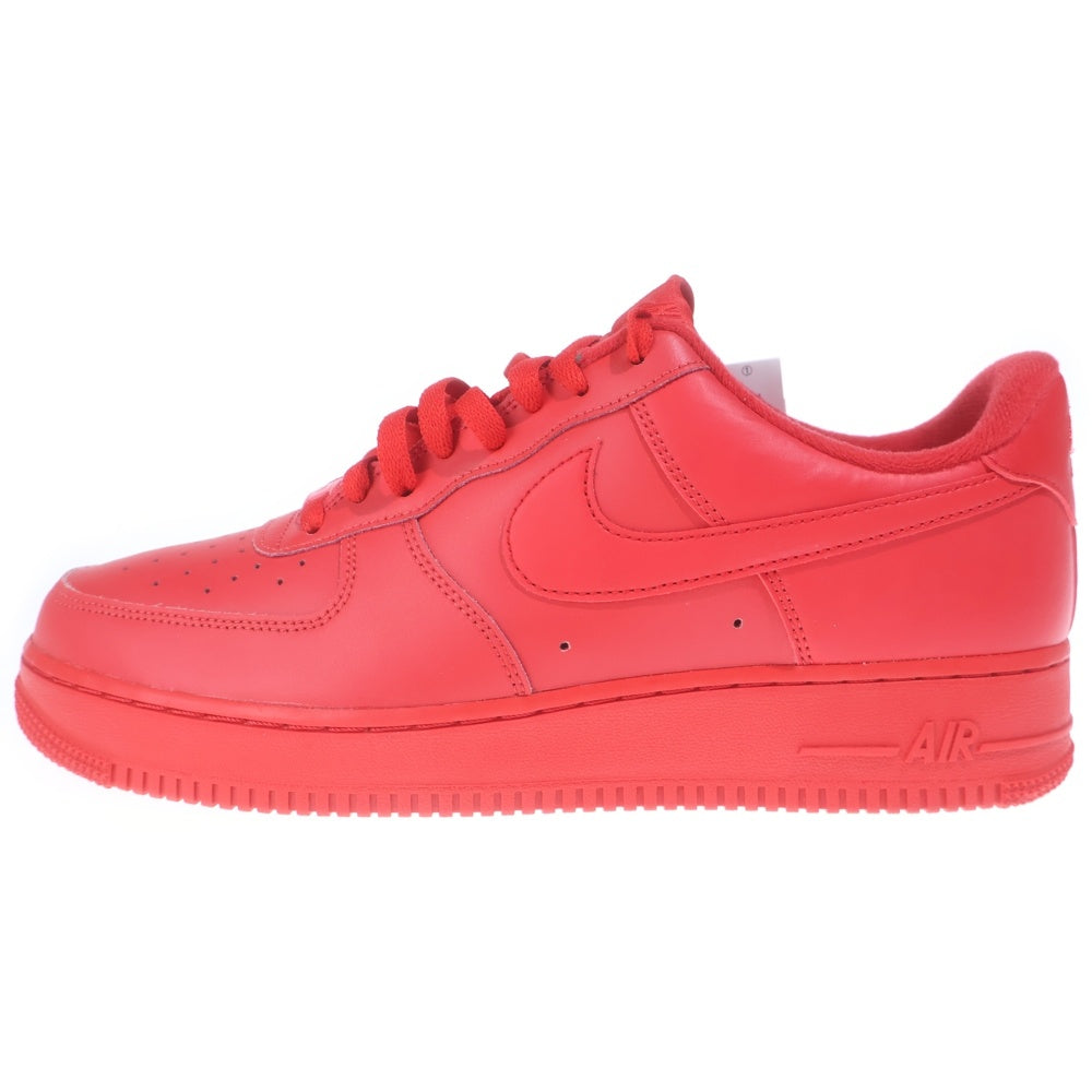 NIKE(ナイキ) AIR FORCE 1 LOW 07 LV8 1 UNIVERSITY RED エアフォース 1 07 エレベイト 1 ユニバーシティレッド ローカットスニーカー レッド US11.5/29.5cm CW6999-600