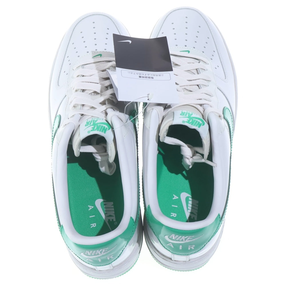 NIKE(ナイキ) AIR FORCE 1 LOW 07 PREMIUM PLATINUM TINT AND STADI エアフォース 1 ロー 07 プレミアム ローカットスニーカー ホワイト/グリーン US12/30cm HF4864-094