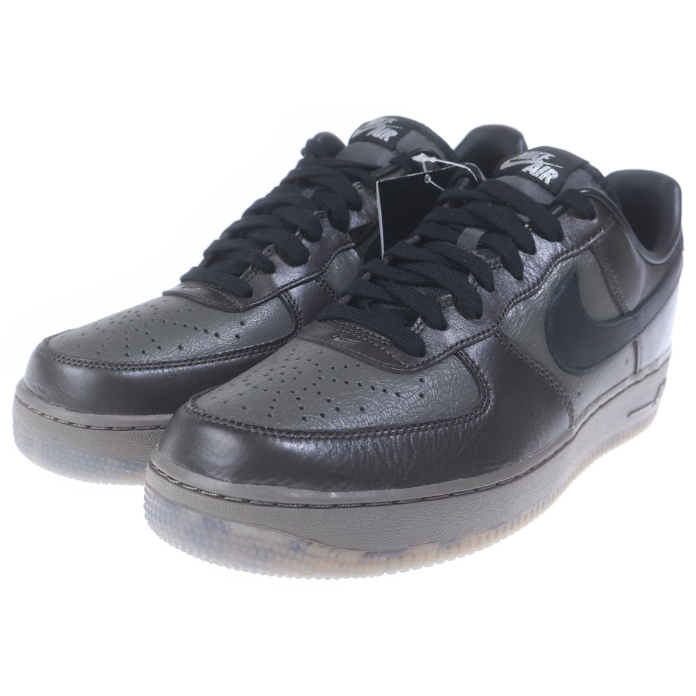 NIKE(ナイキ) AIR FORCE 1 LOW BLACK TEA AND PETRA BROWN エアフォース 1 ブラックティー アンド ペトラブラウン ブラック/ブラウン US12/30cm FZ4167-200
