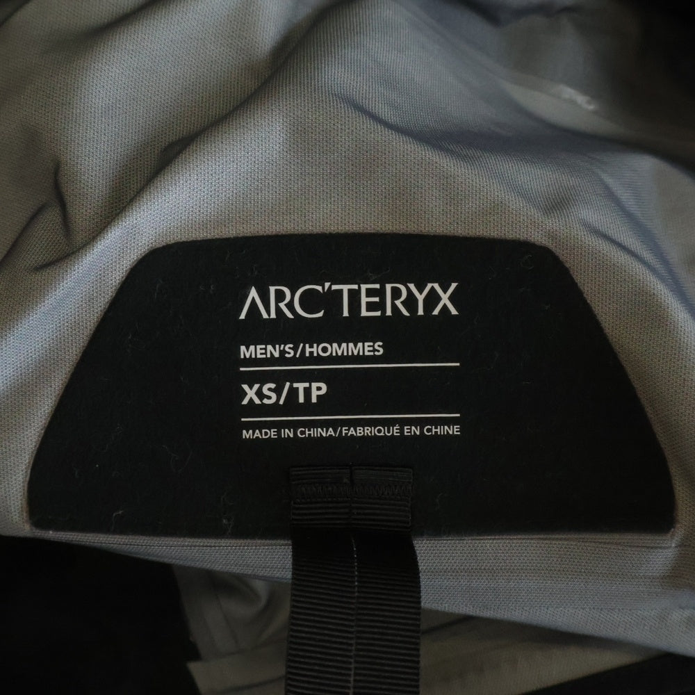 ARC'TERYX(アークテリクス) 23SS BETA JACKET GORE-TEX ベータ ゴアテックス ナイロンフーデッドジャケット ブラック X000005599-2223