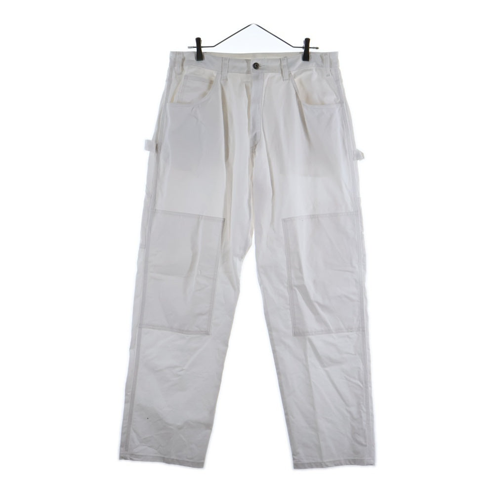 Dickies(ディッキーズ) ×Henrys PIZZA ヘンリーズピザ コットン ダブルニー ワークパンツ ホワイト 4222-4991