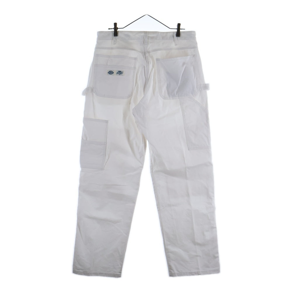 Dickies(ディッキーズ) ×Henrys PIZZA ヘンリーズピザ コットン ダブルニー ワークパンツ ホワイト 4222-4991