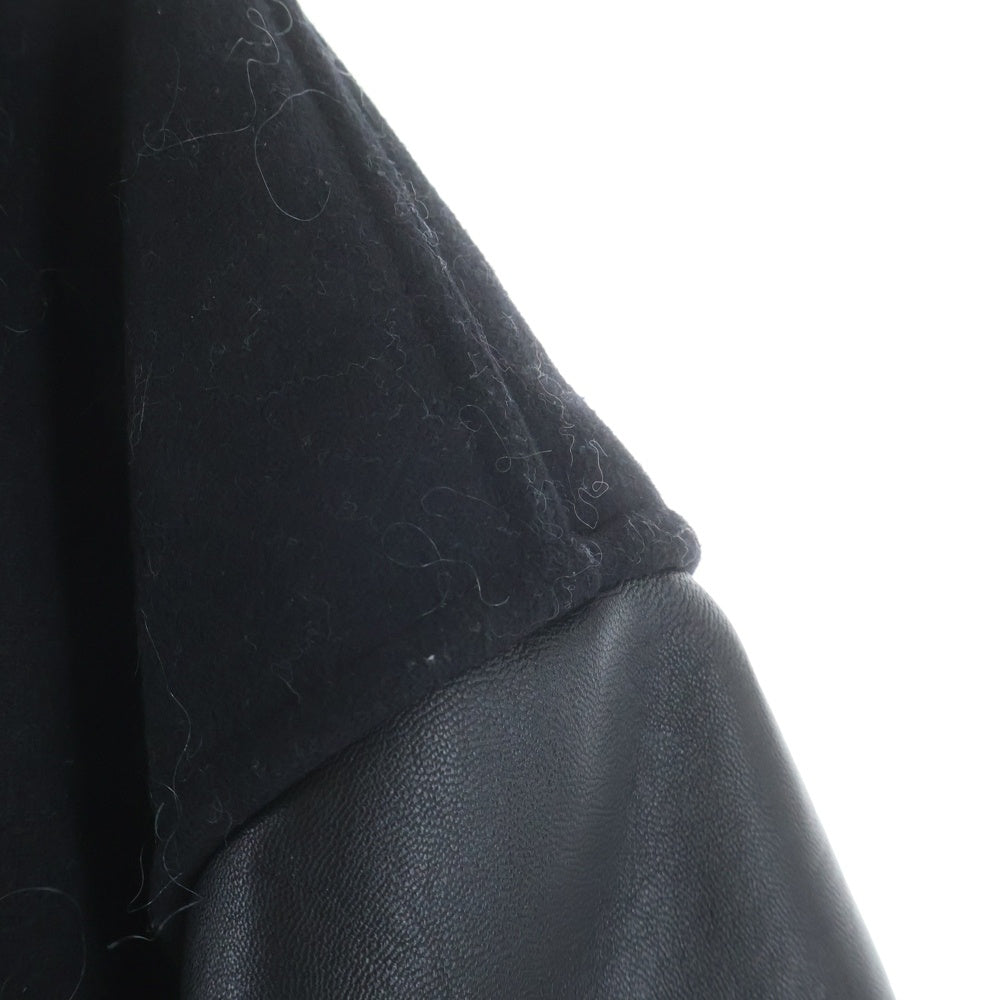 Y-3(ワイスリー) LETTERMAN JKT 袖切替 ロゴパッチ スタジャン レターマンジャケット ブラック IQ2133