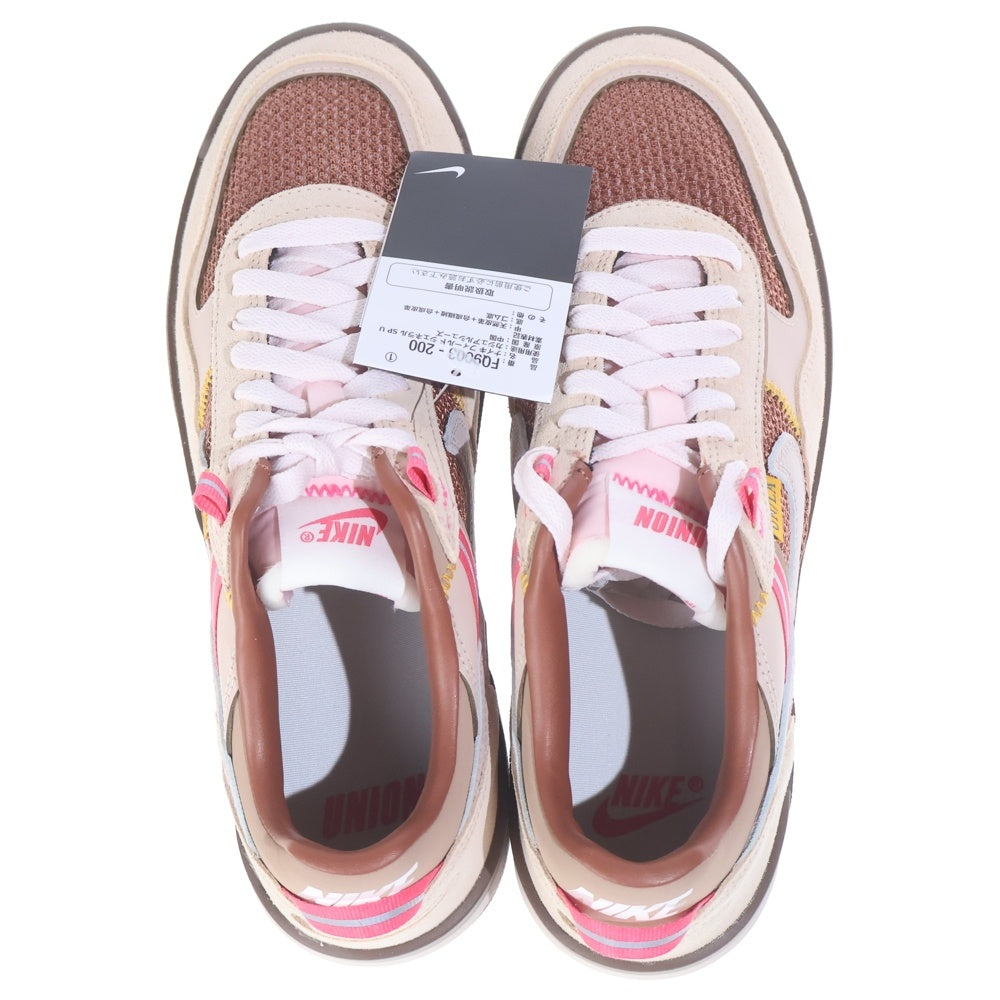 NIKE(ナイキ) ×UNION FIELD GENERAL SP ユニオン フィールド ジェネラル ローカットスニーカー ピンク/ベージュ US9.5/27.5cm FQ9003-200