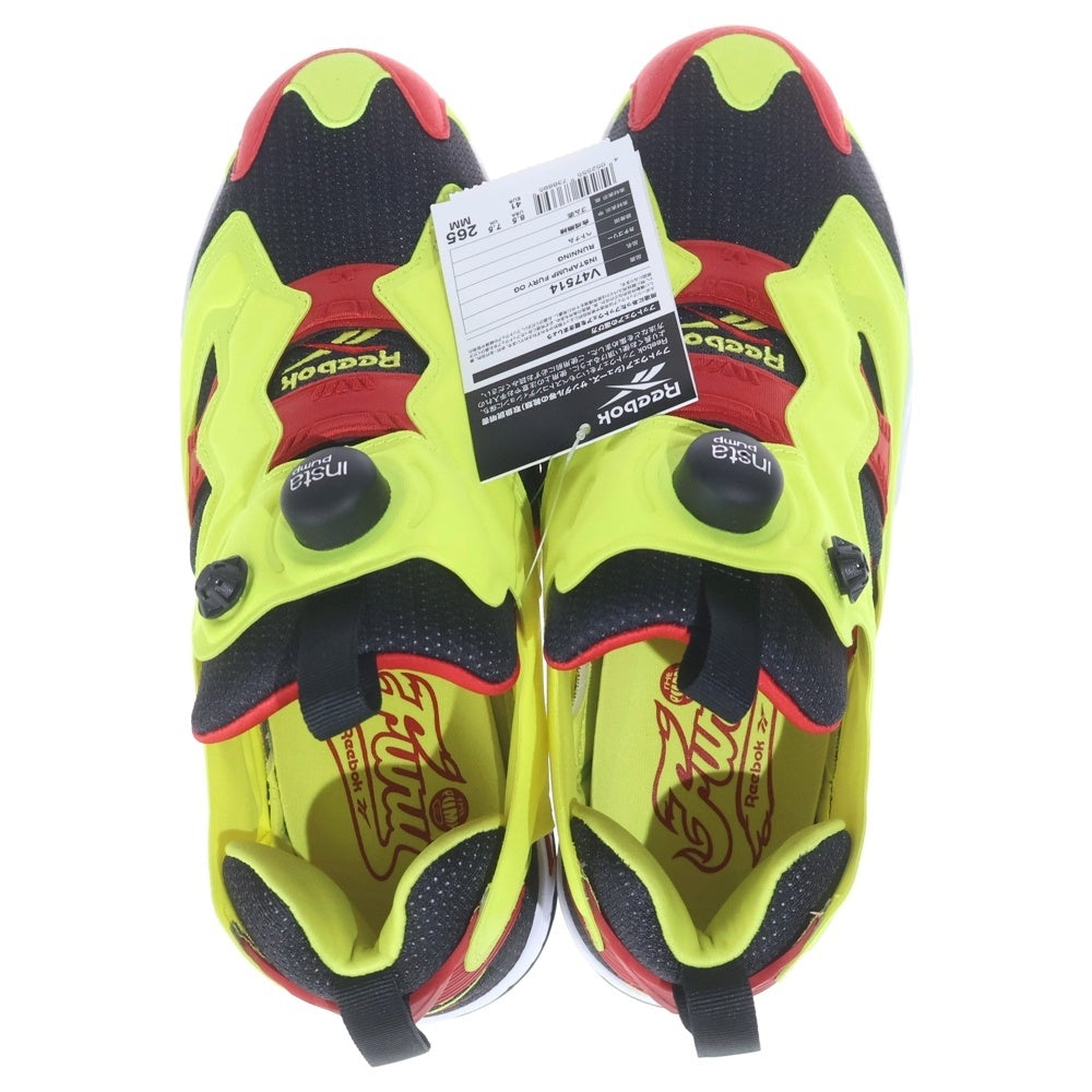 Reebok(リーボック) INSTA PUMP FURY OG CITRON インスタポンプフューリー OG シトロン ローカットスニーカー イエロー US8.5/26.5cm V47514