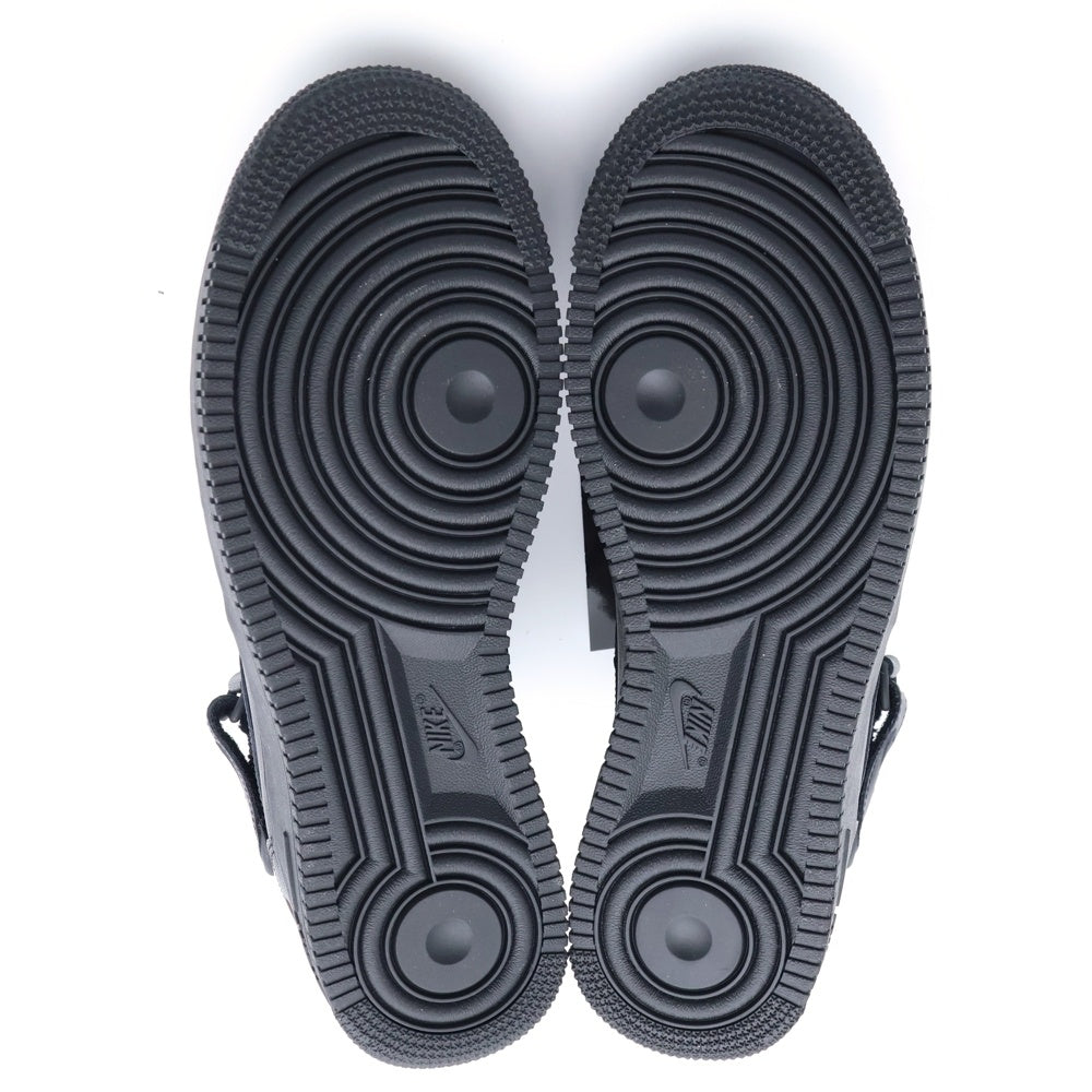 NIKE(ナイキ) ×SUPREME AIR FORCE 1 MID BLACK シュプリーム エアフォースワン ミッドカットスニーカー ブラック US9.5/27.5cm FZ8784-001