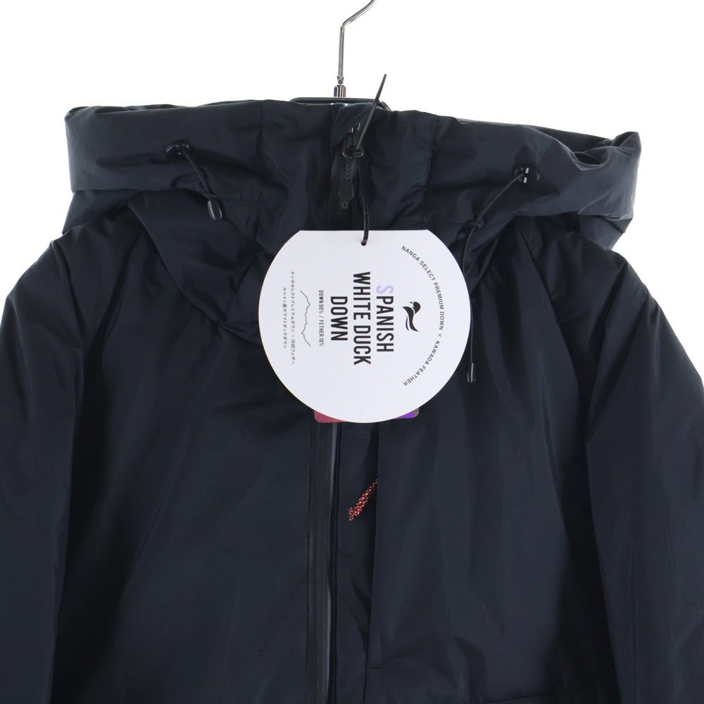 NANGA(ナンガ) AURORA TEX DOWN JACKET W ウィメンズ オーロラテックス フーデッド ナイロン ダウンジャケット ブラック ND2442-1A005 レディース