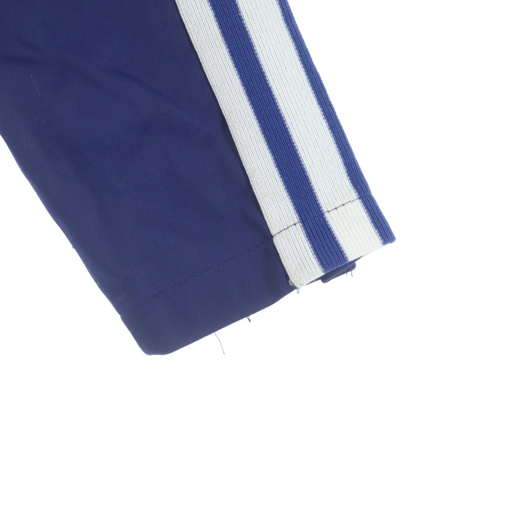 adidas(アディダス) 70S VINTAGE ユーロヴィンテージ トレフォイルロゴ 八の字ジップ ポリエステル トラックジャケット ジャージ ネイビー