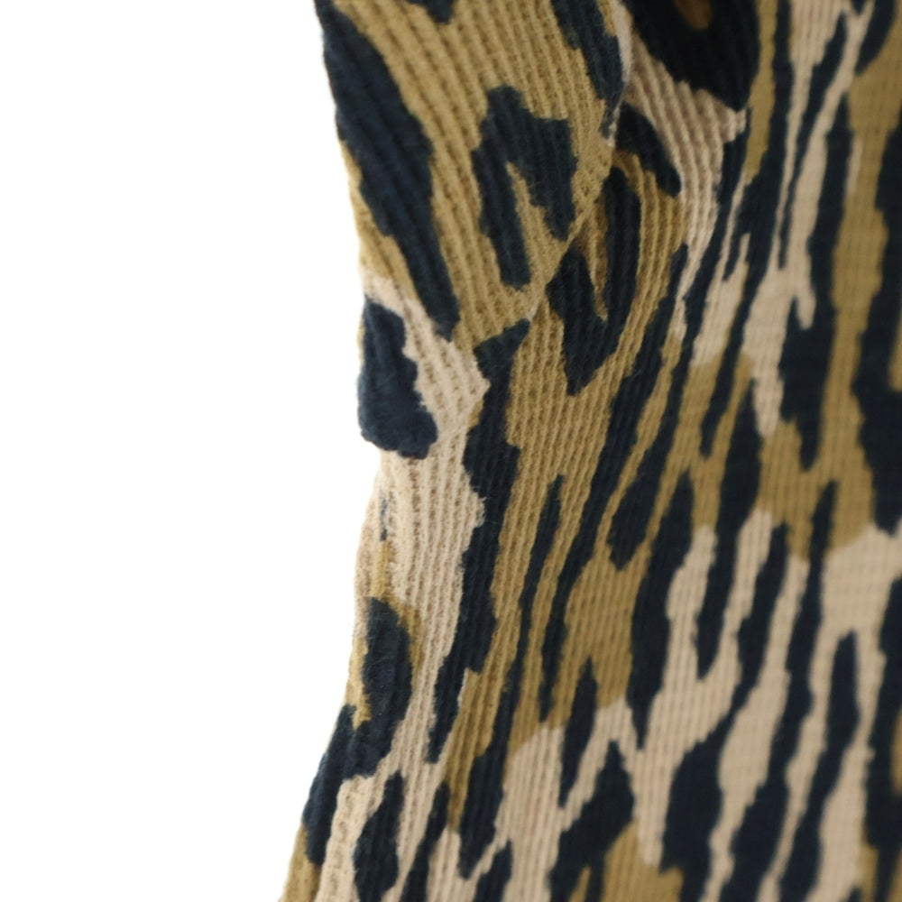 WACKO MARIA(ワコマリア) 22SS LEOPARD THERMAL SHIRT レオパード