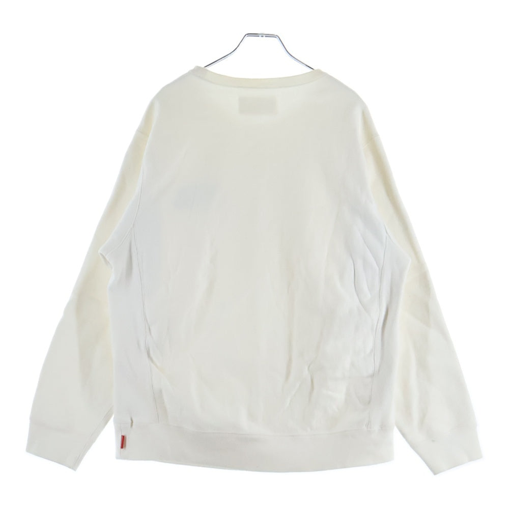 WACKO MARIA(ワコマリア) HEAVY WEIGHT CREW NECK SWEAT SHIRT ヘビーウェイト クルーネックスウェットシャツ ホワイト GP-C0001-BLANKLINE