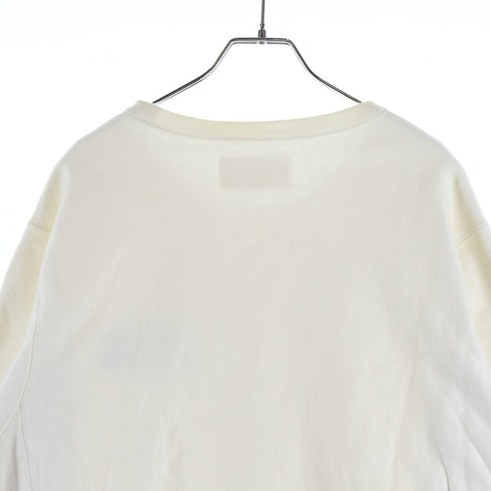 WACKO MARIA(ワコマリア) HEAVY WEIGHT CREW NECK SWEAT SHIRT ヘビーウェイト クルーネックスウェットシャツ ホワイト GP-C0001-BLANKLINE