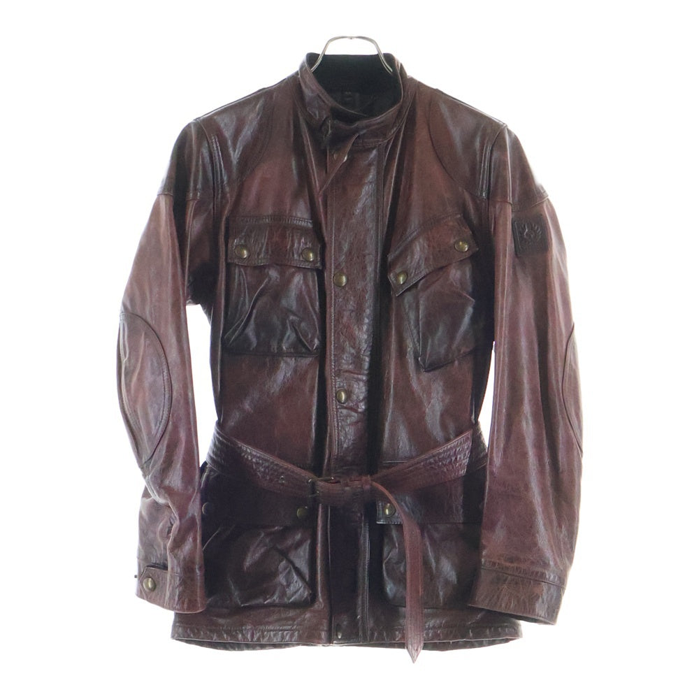 BELSTAFF(ベルスタッフ) TRAIAL MASTER PANTHER JACKET トライアルマスター パンサー レザージャケット レッド 71050068