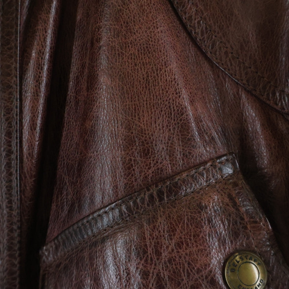BELSTAFF(ベルスタッフ) TRAIAL MASTER PANTHER JACKET トライアルマスター パンサー レザージャケット レッド 71050068
