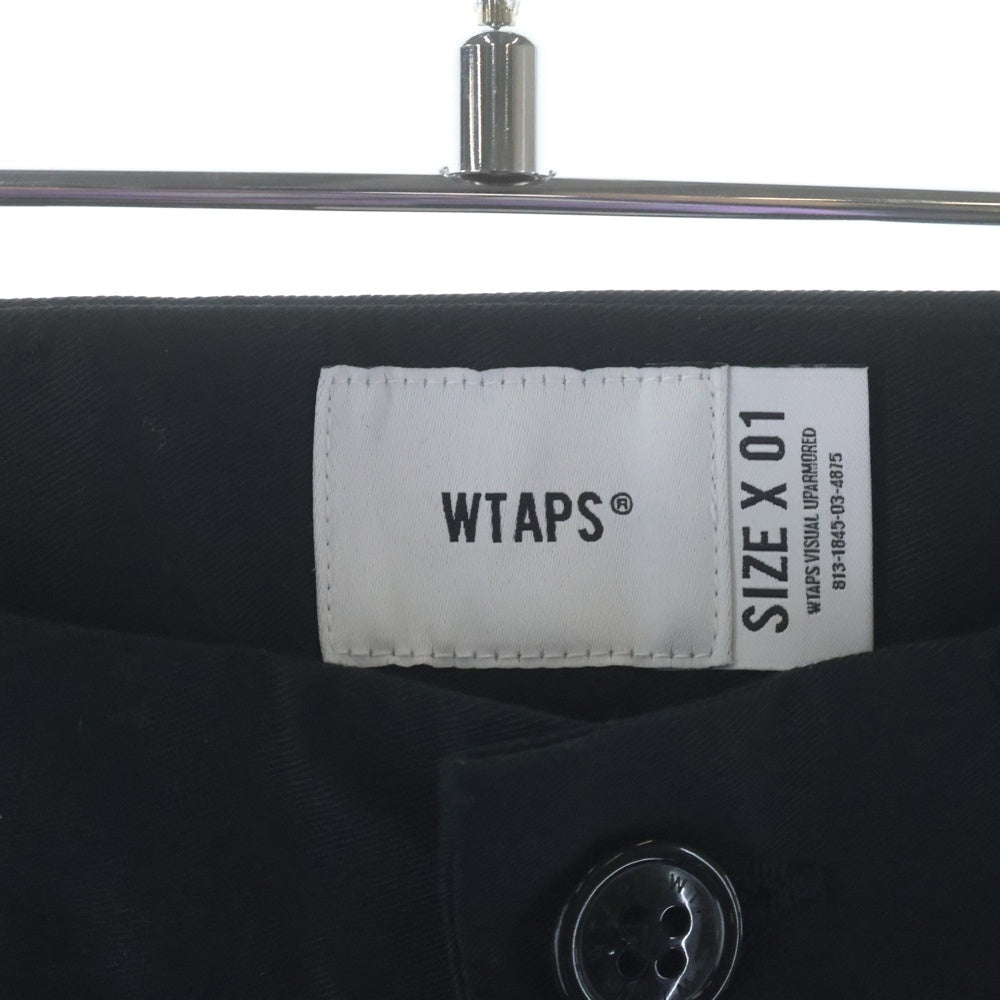 WTAPS(ダブルタップス) 25AW ポリエステル ジップフライ スラックス