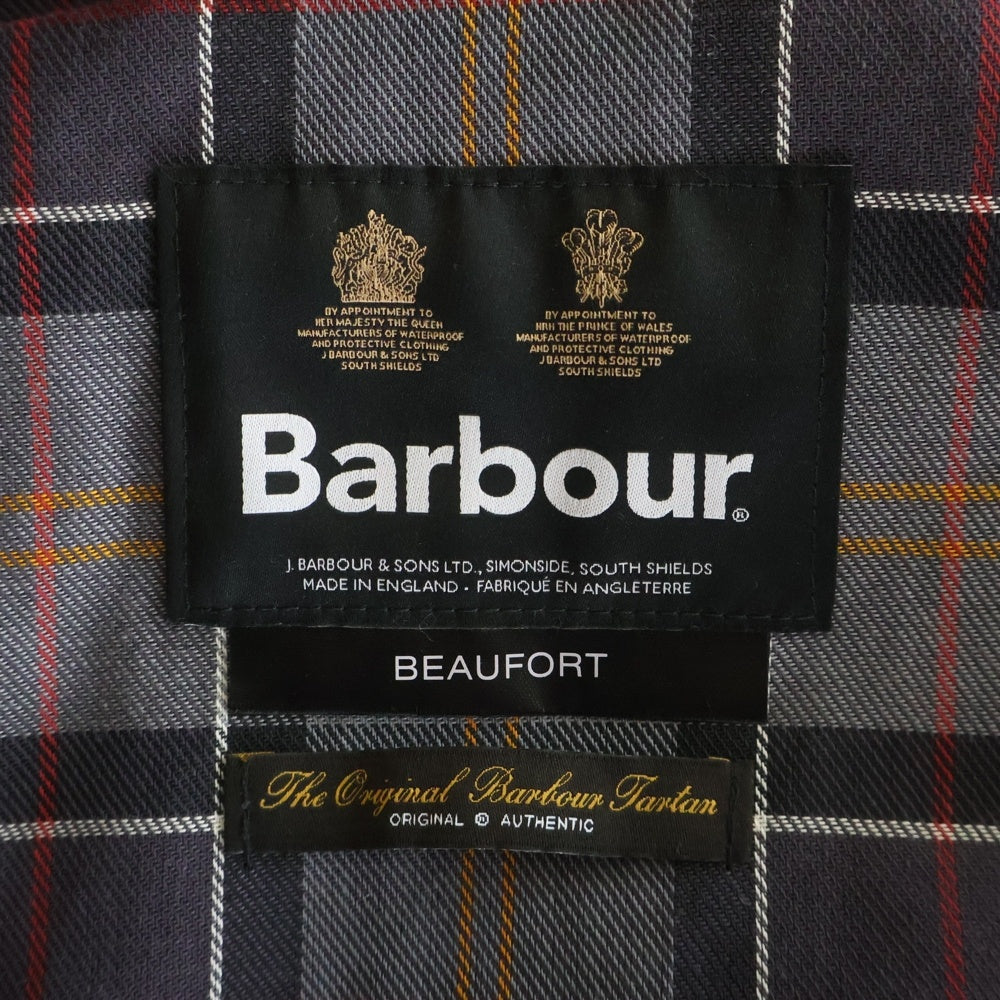Barbour(バブアー) BEAUFORT WAXED COTTON ビューフォート ワックスコットン オイルドジャケット ブラック MWX0017BK91