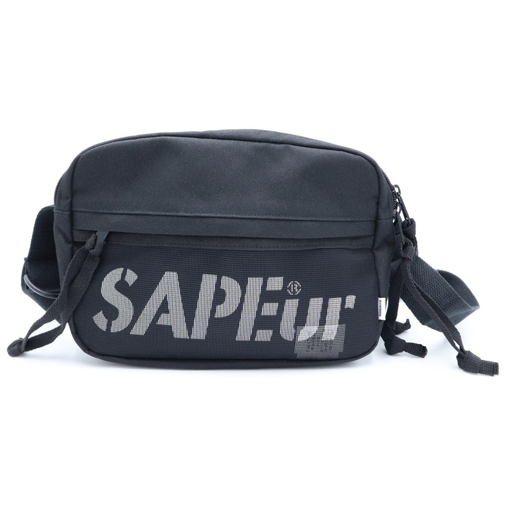 SAPEur(サプール) UTILITY SERIES TYPE-3 SHOULDER BAG ユーティリティシリーズ ナイロン ショルダーバッグ ブラック