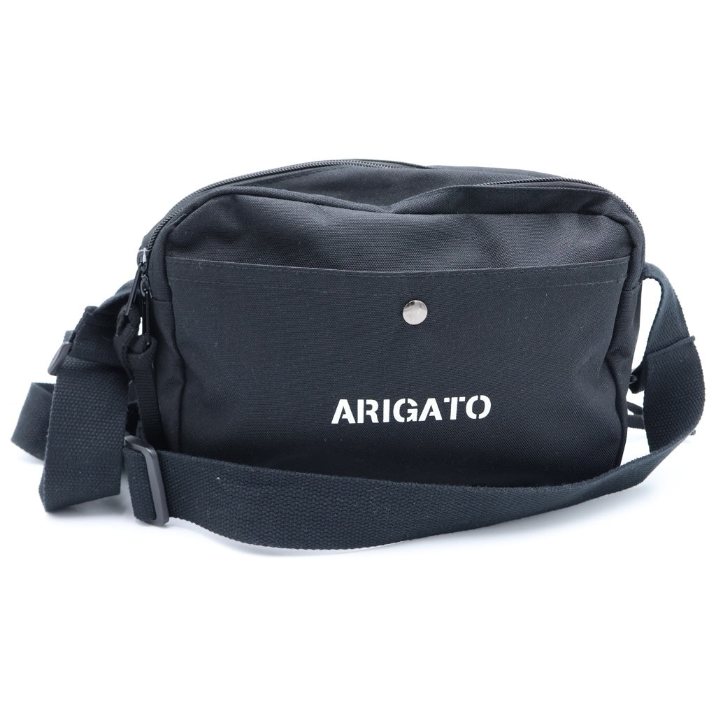 SAPEur(サプール) UTILITY SERIES TYPE-3 SHOULDER BAG ユーティリティシリーズ ナイロン ショルダーバッグ ブラック