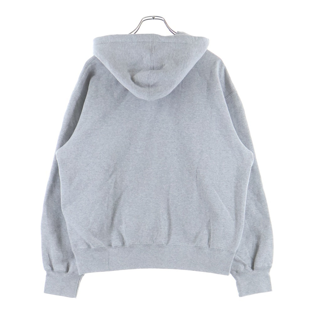 SUPREME(シュプリーム) 25SS Small Box Zip Up Hooded Sweatshirt スモールボックス ジップアップ フーデッドスウェットシャツ パーカー グレー