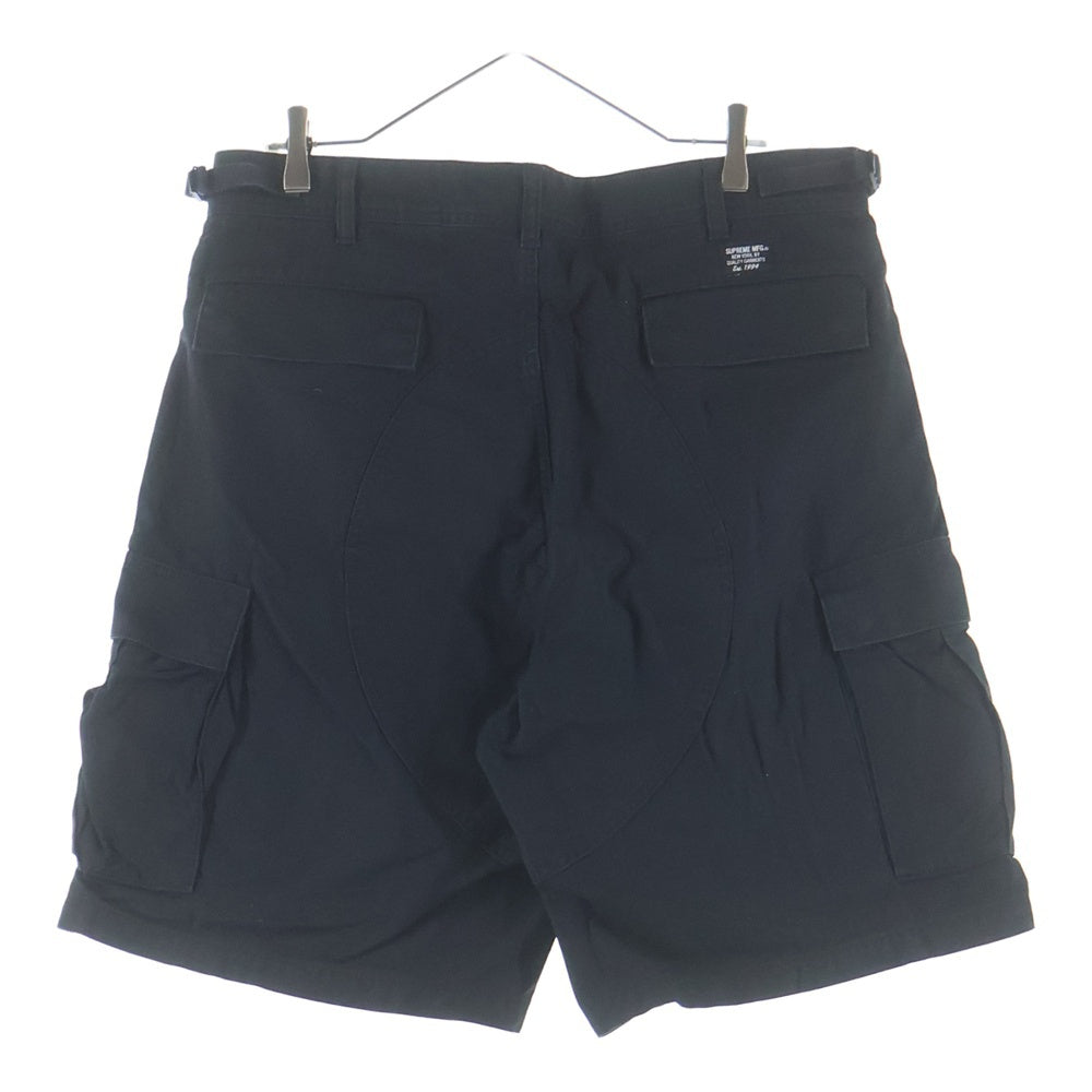 SUPREME(シュプリーム) 25SS Cargo Short カーゴ ジップフライ ショートパンツ ブラック