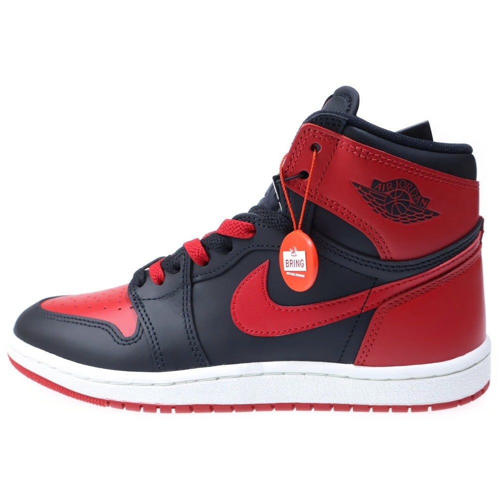 NIKE(ナイキ) AIR JORDAN 1 HIGH 85 BRED エアジョーダン 1 85 ブレッド ハイカットスニーカー ブラック/レッド US9/27cm HV6674-067