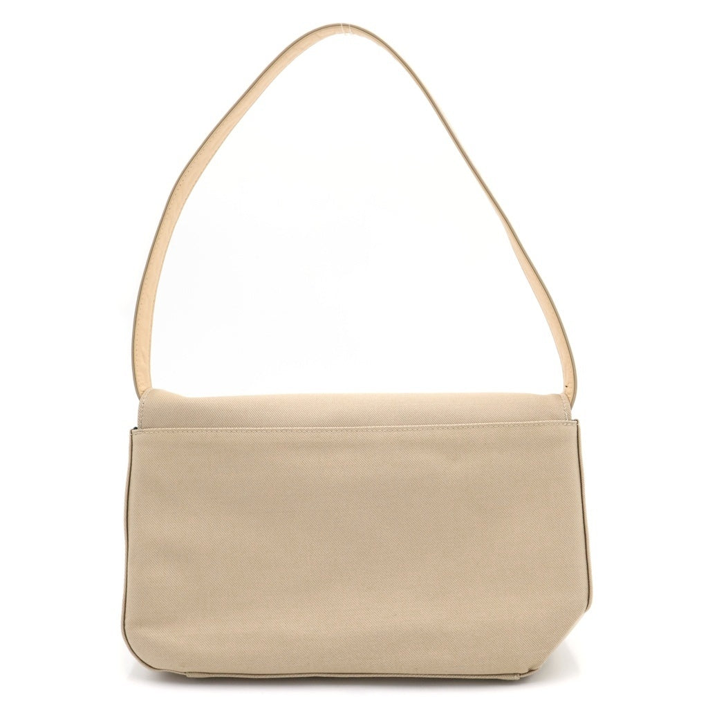 GIVENCHY(ジバンシィ) 4G ロゴ ナイロン ショルダーバッグ ベージュ レディース