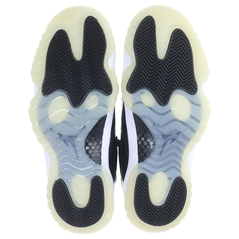 NIKE(ナイキ) AIR JORDAN 11 RETRO LOW BARONS エアジョーダン11 レトロ バロンズ ローカットスニーカー ブラック/ホワイト US8/26cm 528895-010