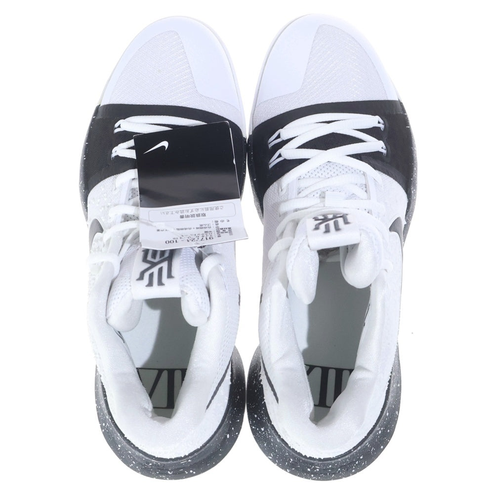 NIKE(ナイキ) KYRIE 3 TB カイリー3 ミッドカットスニーカー ホワイト/ブラック US8/26cm 917724-100