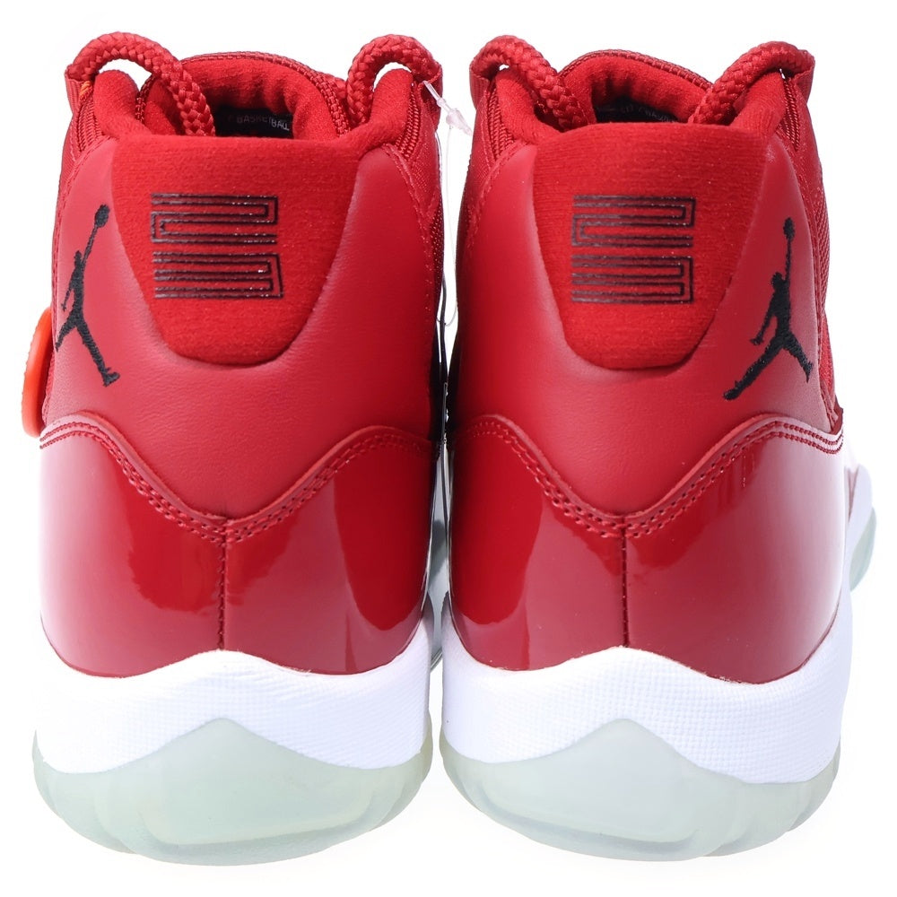 NIKE(ナイキ) AIR JORDAN 11 RETRO WIN LIKE 96 エアジョーダン レトロ ウィンライク96 ハイカットスニーカー レッド/ホワイト US8/26cm 378037-623