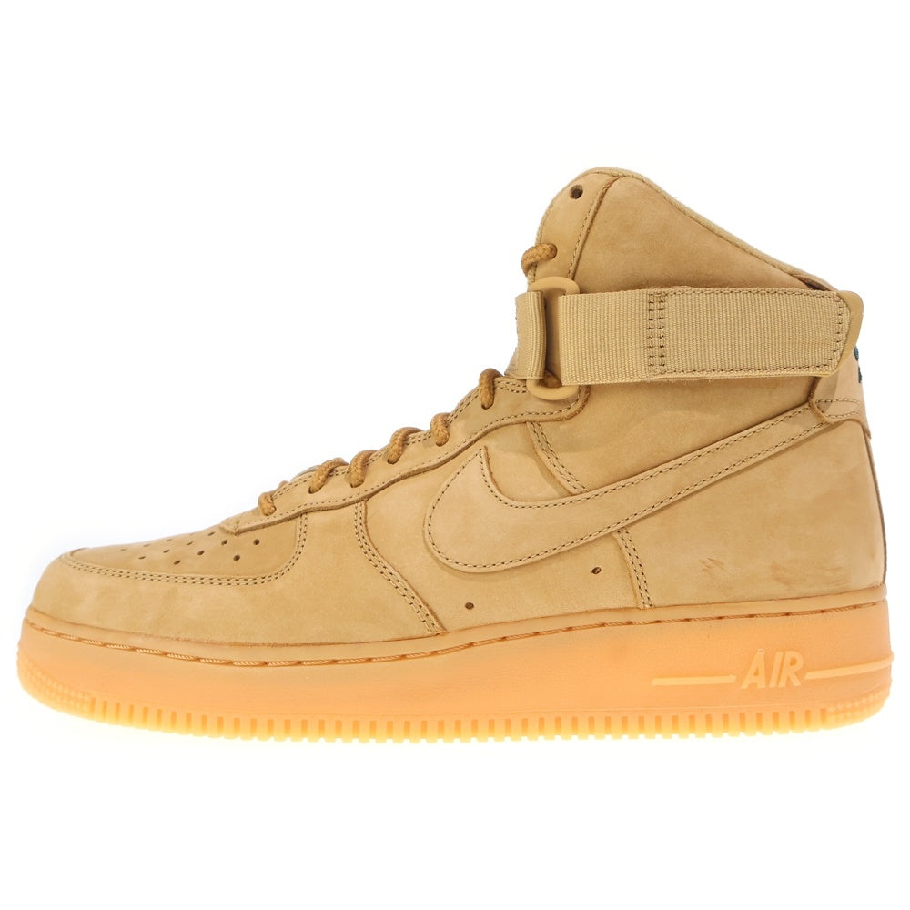 NIKE(ナイキ) AIR FORCE 1 HIGH 07 LV8 FLAX WHEAT エアフォース1 フラックス ウィート ハイカットスニーカー ブラウン US8/26cm 882096-200