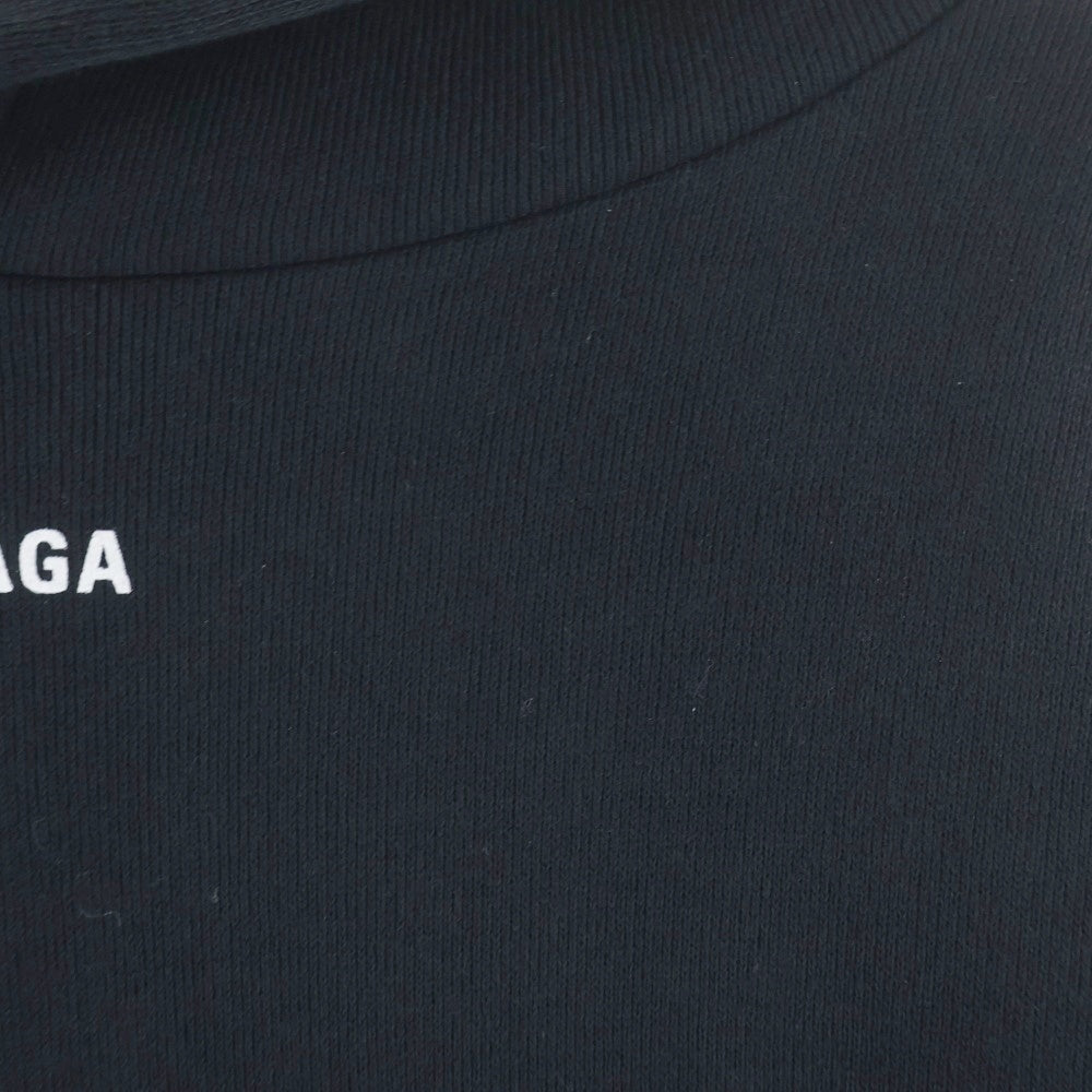 BALENCIAGA(バレンシアガ) 18AW WFP Hoodie WFPロゴプリント プルオーバーフーディー パーカー ブラック 541870 TCV34