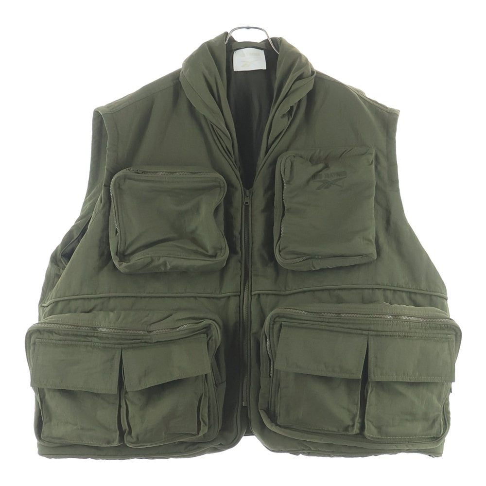 HED MAYNER(ヘドメイナー) ×REEBOK POCKETED ARMY BEST リーボック ポケット アーミー ベスト カーキ RMEX003C99FAB0015600
