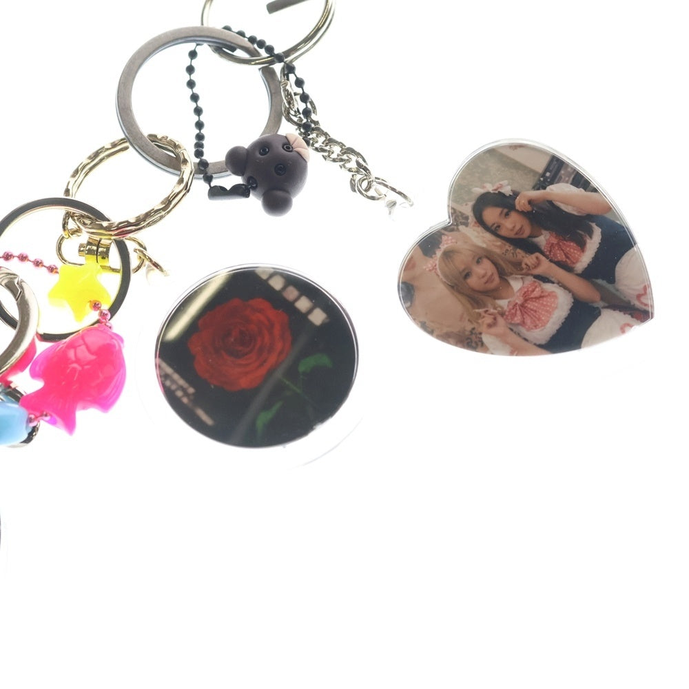 doublet(ダブレット) 24AW ×ST COMPANY別注 7 WORDS KEYCHAIN エスティー 7ワード キーチェーン シルバー 24AW97ST11 レディース