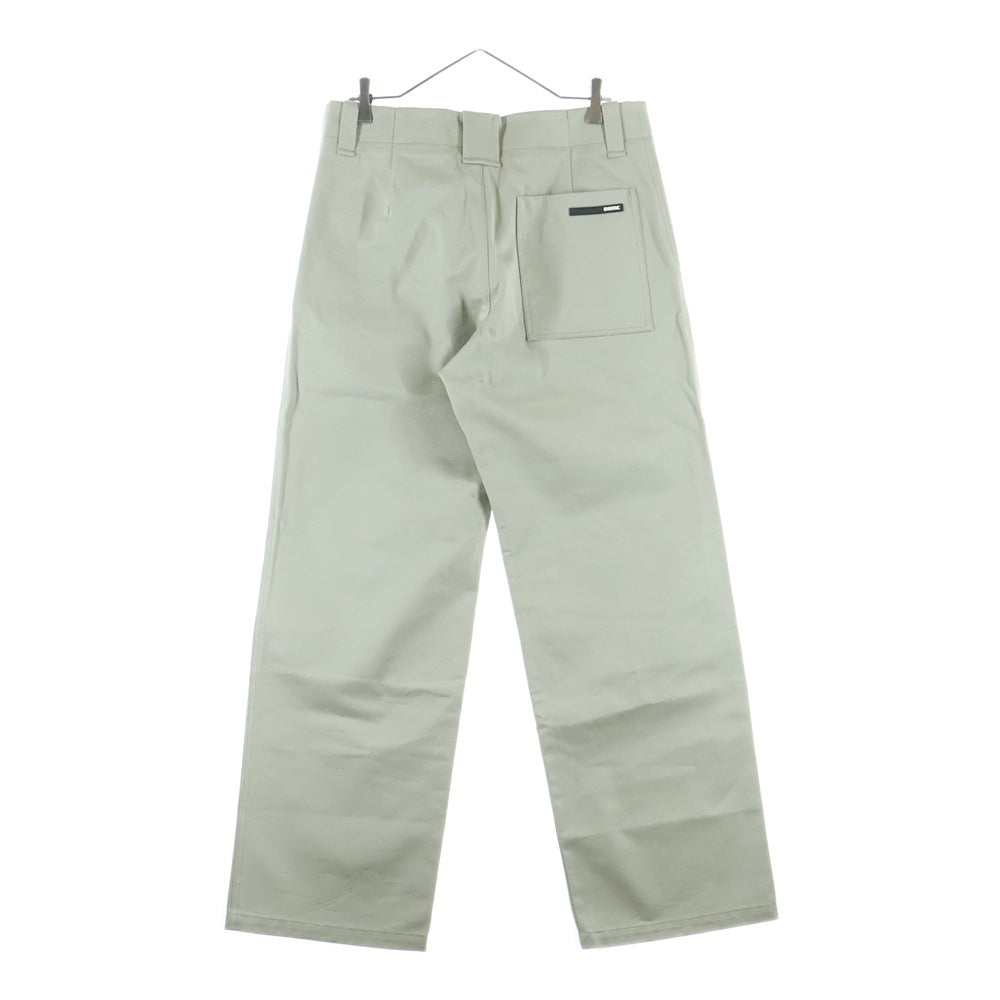 OAMC オーエーエムシー 22AW コントラストステッチ コットントラウザーパンツ グリーン 22A28OAU07 OAMC(オーエーエムシー) 22AW コントラストステッチ コットン