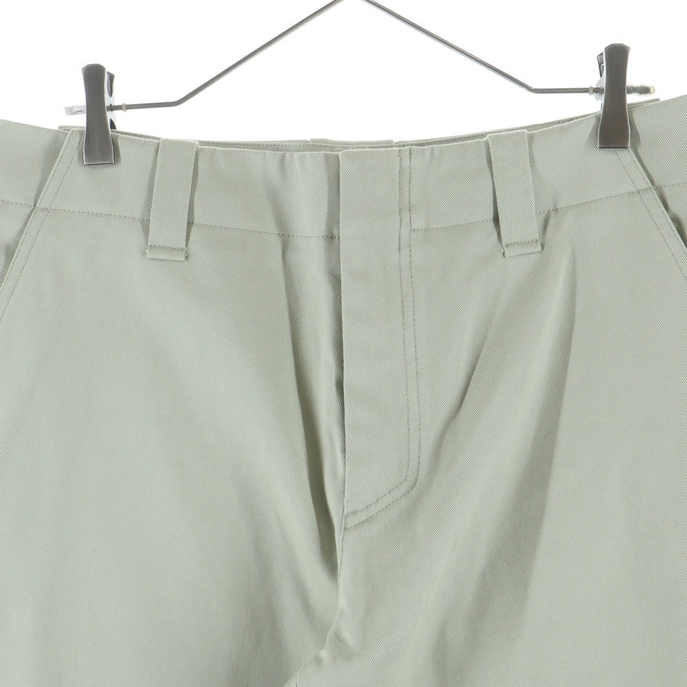 OAMC(オーエーエムシー) 22AW コントラストステッチ コットントラウザーパンツ グリーン 22A28OAU07