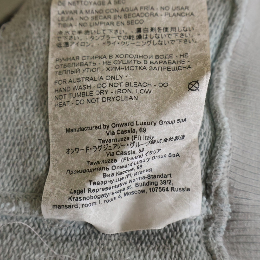 OAMC(オーエーエムシー) アイプリント ノースリーブスウェットカットソー グレー OAMQ703485